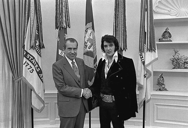 President Richard Nixon & Elvis Presley
