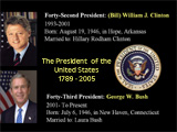 The Presidents of the United States 1789 - 2007