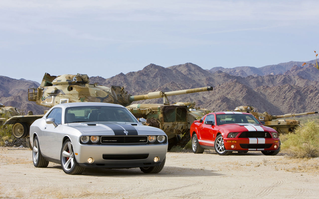 2008 Dodge Challenger & Shelby GT500