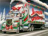Trucking Santa