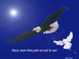 Peace Eagle with Dove